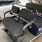 Custom made Cool Dry Covers seat covers for your 6-Seater Passenger Cart. Make the comfort of your guests and staff a priority by fitting your passenger carriers with Cool Dry Covers seat covers.  Keep you cool in the heat and dry in the wet. Custom sized to fit perfectly.