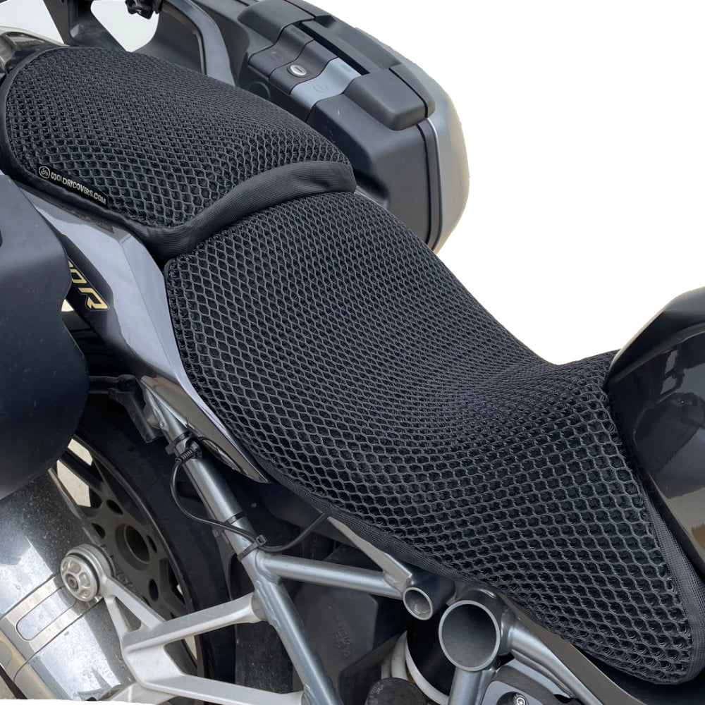 Cool Dry Covers for your Motorcycle Rider & Pillion Seat (1 or 2 piece