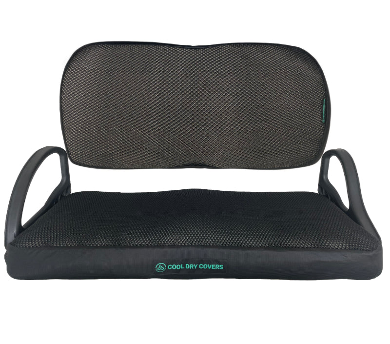 Premium High Back Bench Seat Golf Cart Cool Dry Covers Set