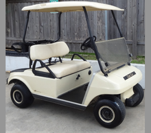 Load image into Gallery viewer, Cool Dry Covers seat covers set for Club Car DS Single Backrest golf cart. Keeps you cool in the heat and dry in the damp. Add comfort to your ride in all weather conditions.

