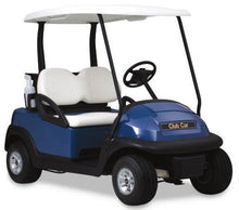 Load image into Gallery viewer, Cool Dry Covers seat covers set for Club Car Precedent golf cart. Keeps you cool in the heat and dry in the damp. Increased comfort in all weather conditions. Shown without the covers installed to assist in matching to your golf cart.

