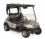 Cool Dry Covers seat covers set for Club Car Onward and Club Car Tempo golf carts. Keeps you cool in the heat and dry in the rain. Increased comfort in all weather conditions. Shown without covers installed to assist in matching your cart to the correct model.