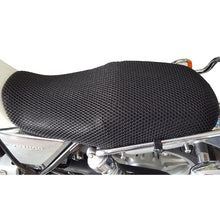 Load image into Gallery viewer, Cool Dry Covers seat covers installed on a Honda CB1100
